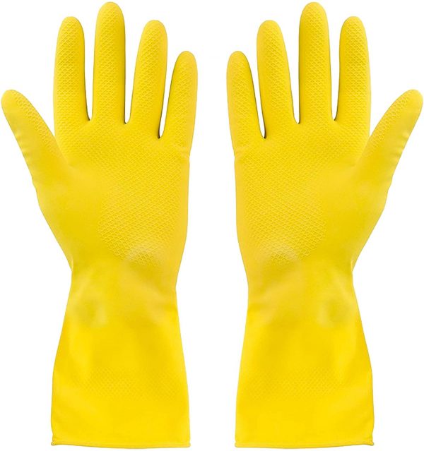 Yellow Cleaning Hand Gloves Imbokodo Innovations International