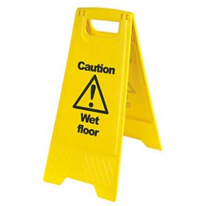 Caution Wet Floor Sign – Yellow